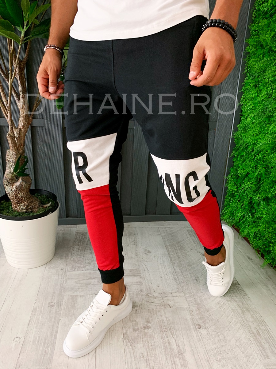 Pantaloni de trening conici A6074 90-2